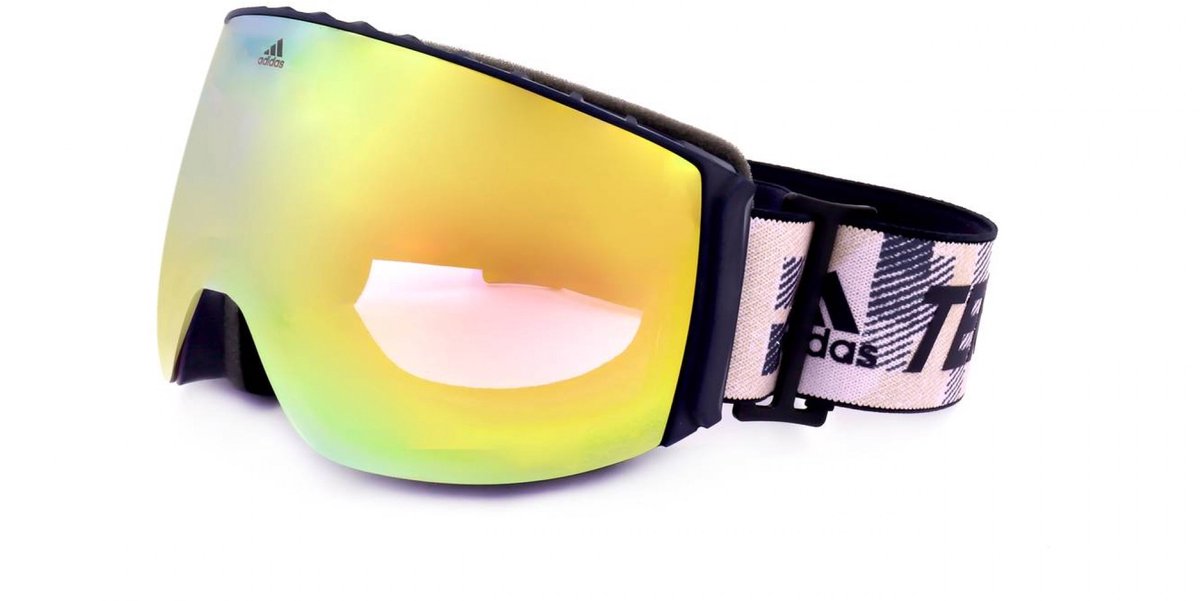Adidas SP0053 Matte 0/0/0 UNISEX Skibril Blauw