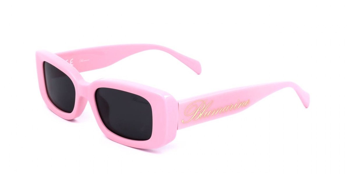 Blumarine SBM777V Rosa pastello pieno lucido 51/19/135 WOMAN Zonnebrillen