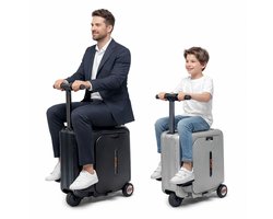 RedParrot Slimme elektrische reis koffer Rijden Handbagage Luxe Design