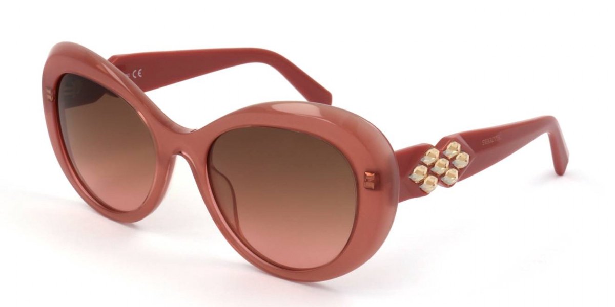Swarovski SK0224 Shiny pink 54/20/140 WOMAN Zonnebrillen