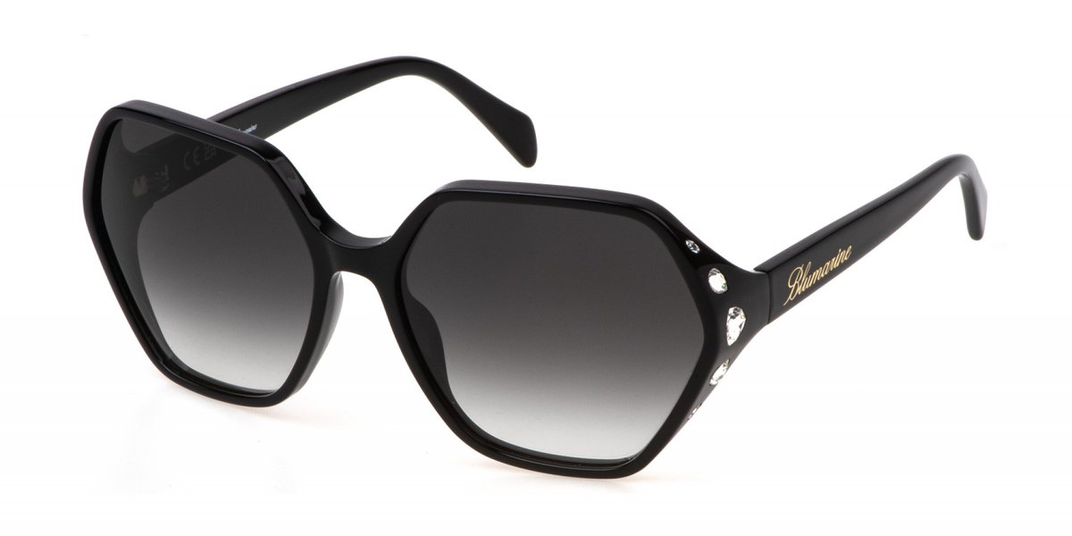 Blumarine SBM861S Nero lucido 62/17/135 WOMAN Zonnebrillen