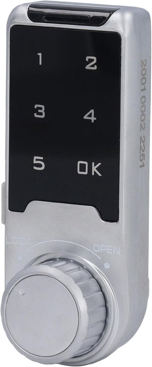 Elektronisch Kastslot - Cijferslot Deur - Veilige Opslag - Touchscreen Wachtwoord - 10x7x5cm