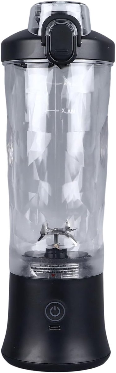 Draagbare Blender - Smoothie Maker - Gezond Drankje Maken - Grote Capaciteit 600ml - 32x10x10cm — afbeelding 5