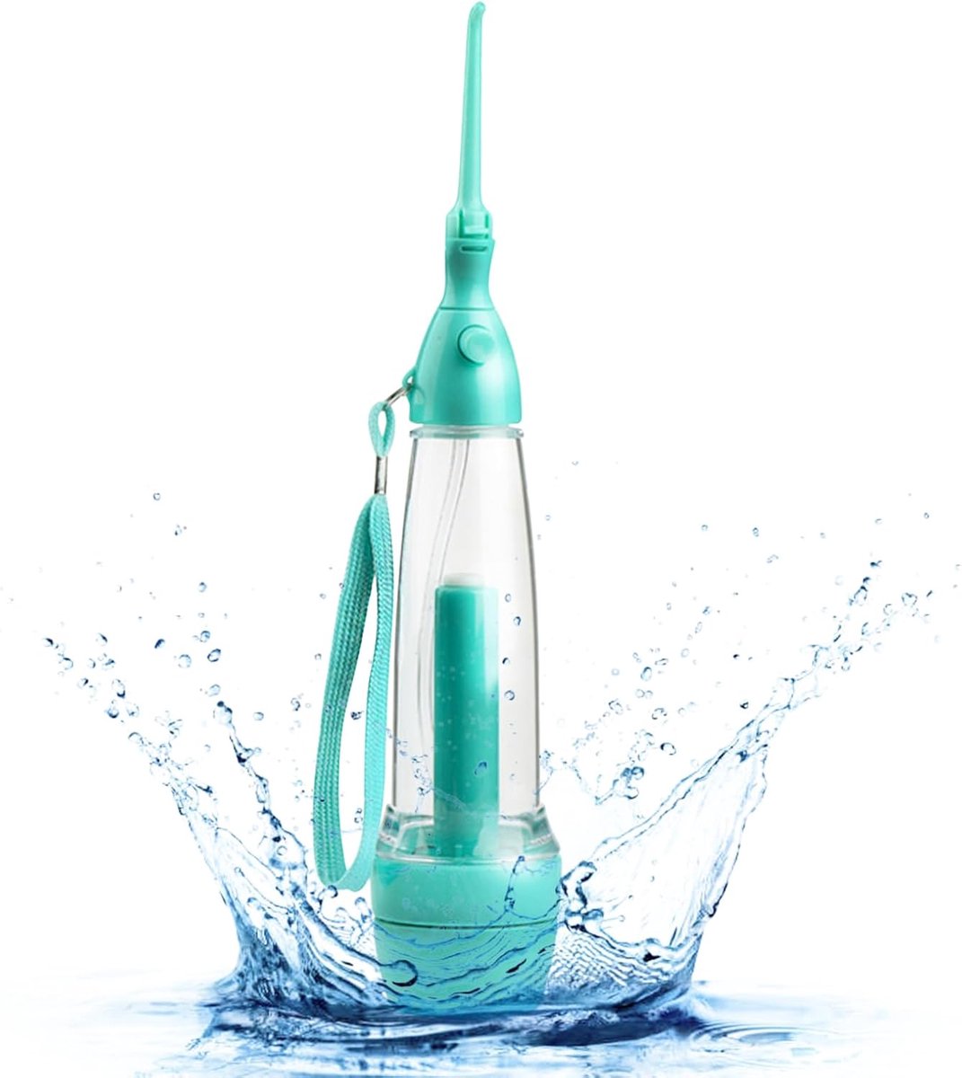 Monddouche Draadloos - Waterflosser Mondverzorging - Dagelijkse Mondhygiëne - Handmatig Bedienbaar - 22 x 5 x 5 cm