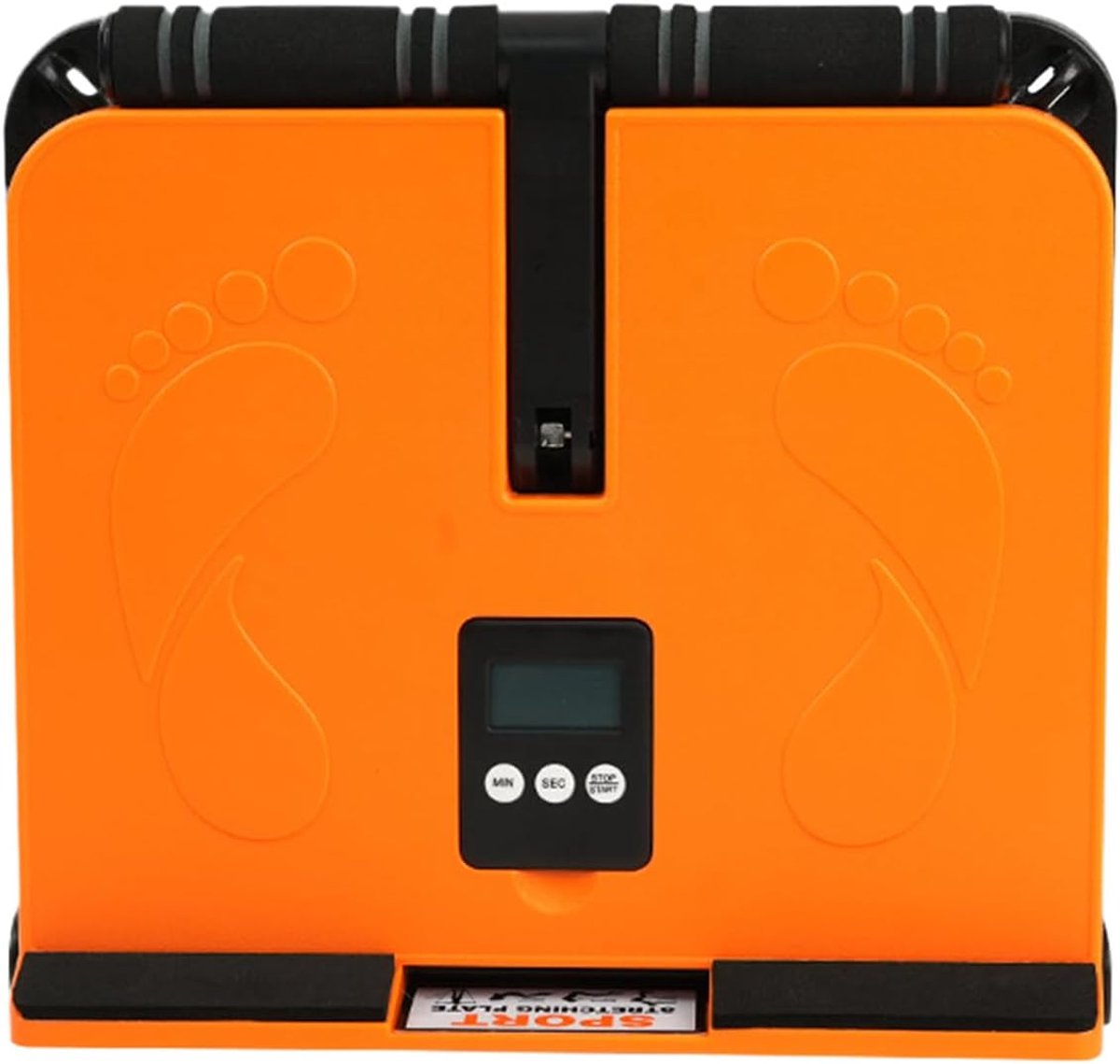 Schuine Trainingsplank - Fitness Pedaalwig - Been Oefeningen - 6 Niveaus Verstelbaar - 318x29x88cm - Oranje