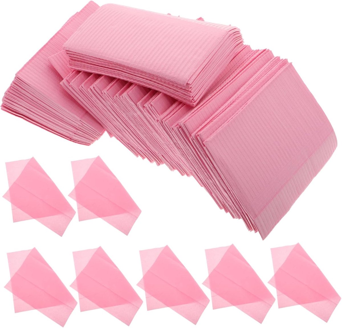 Nagelmatten Pads - Manicure Kussens - Hygiënisch Werken - Lekvrij Ontwerp - 45 x 335 cm - Roze