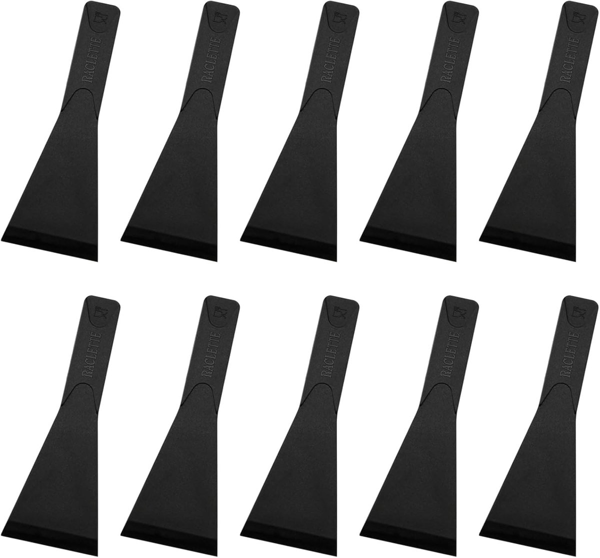 Raclette Spatels Set - Keuken Gadgets - Gezellige Maaltijden - Hittebestendig Nylon - 10 Stuks