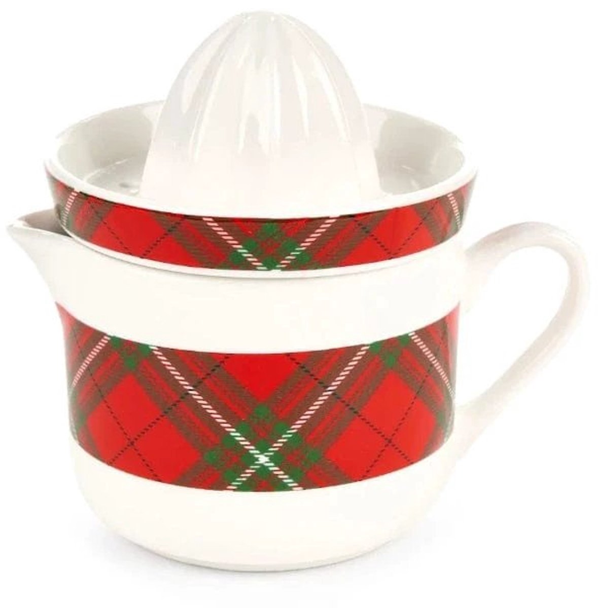 Citruspers tartan - 9.5x5 CM - cartolina - nuvole do stoffa