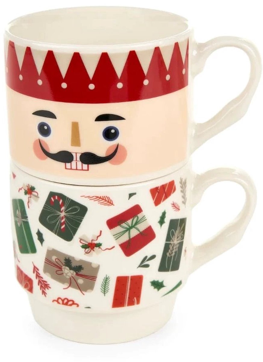 Mok wachter - set van 2 - cadeau -Nuvole di Stoffa Cadeautjes