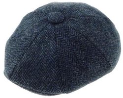Pet Shelby Blauw (Navy) - Harris Tweed - Glen Appin of Scotland L (59-60 cm)