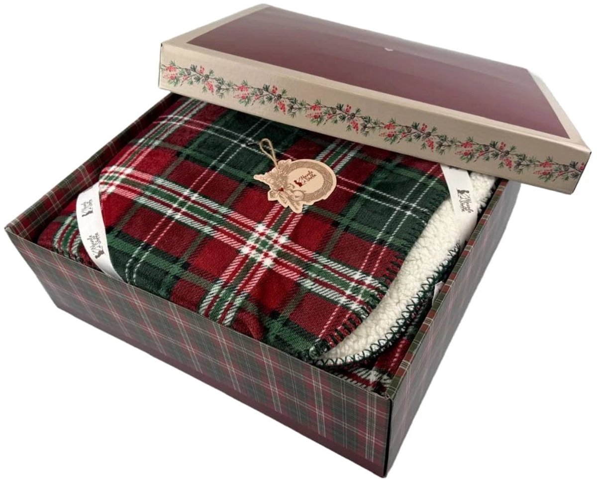 Plaid queen mary tartan - 160 x 190 cm - cadeau - Nuvole di Stoffa