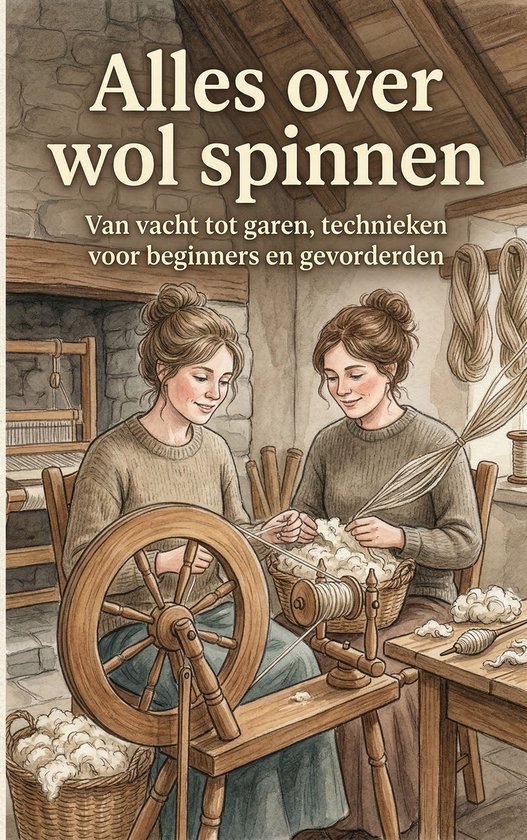 Alles over wol spinnen - cover