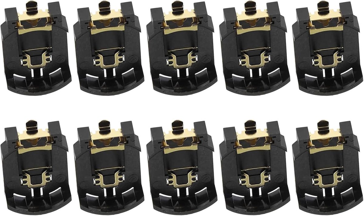 Batterij Houder - CR2025 Case - Compact Opbergen - Schokbestendig ABS - 24 x 16 mm