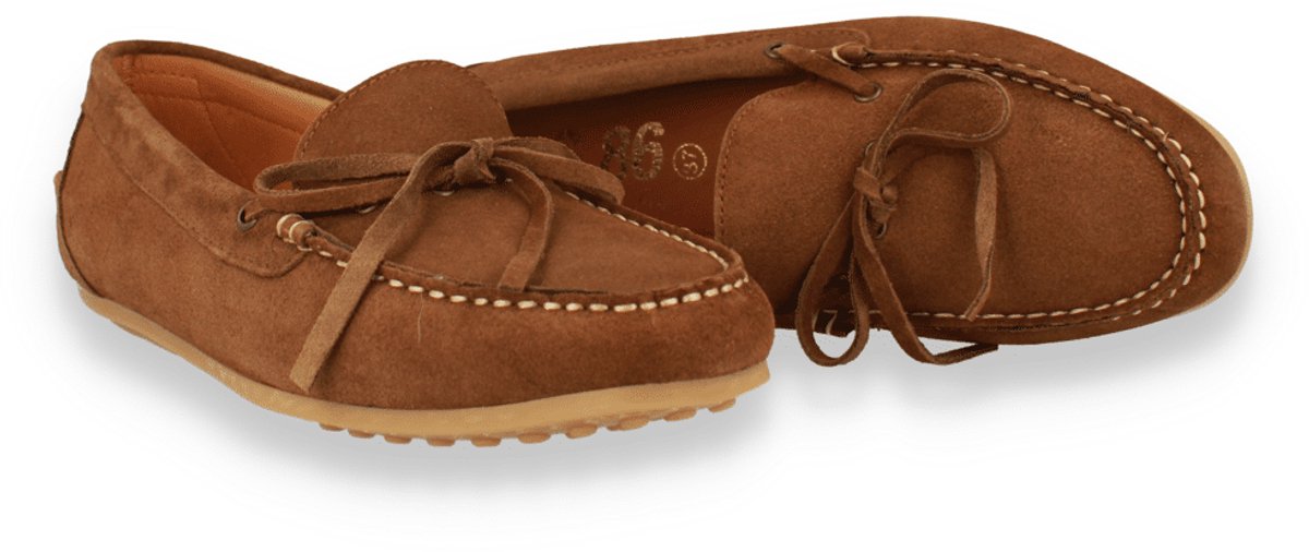 Blg Dames Bootschoen | Cognac | Maat: 40