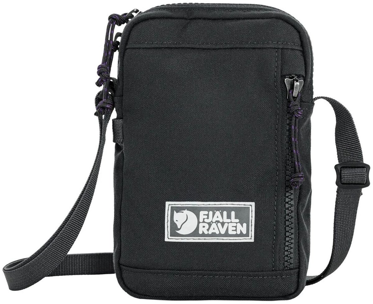 Fjällräven schoudertas Vardag Pocket Coal Black donkergrijs
