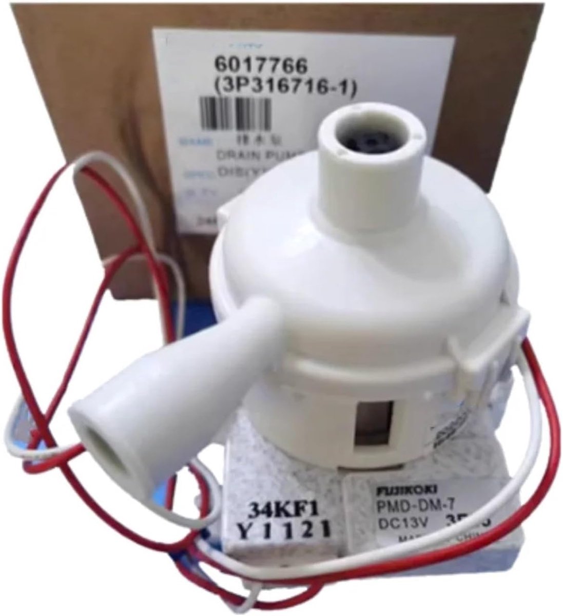 Afvoerpomp Condensbak - Waterpomp Unit - Airco Ondersteuning - Compact Ontwerp - 1x1x1 cm