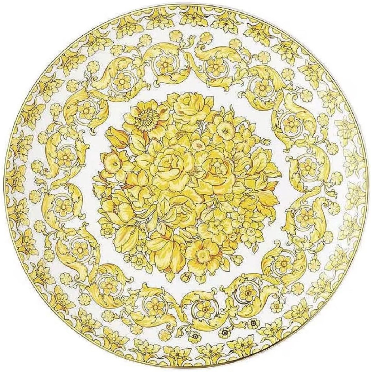 Dessertbord Fruit - Bord Klein - Taart Serveren - Vaatwasserbestendig - 21cm Diameter - Wit