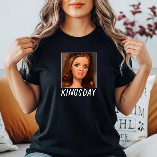 Dames T-shirt Koningsdag maat