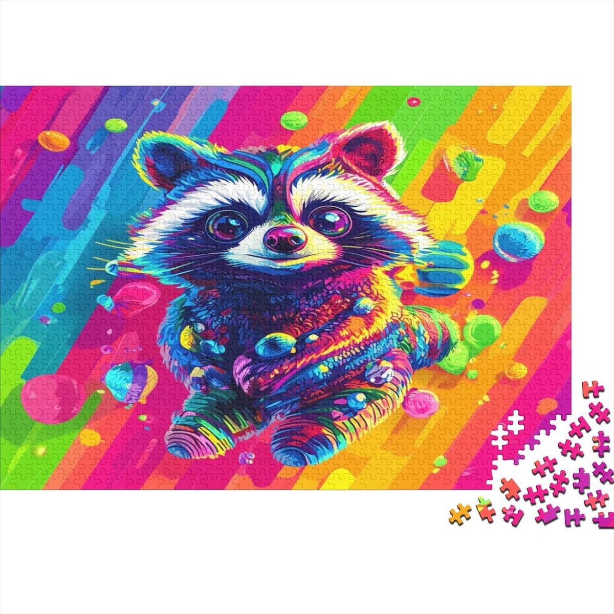 1000-delige Puzzel - Uitdagende Legpuzzel - Woondecoratie - Premium Kwaliteit Karton - 75 x 50 cm - Stijl 5