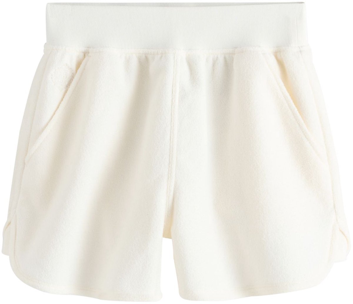 Next - Dames - Badstof short - Crème