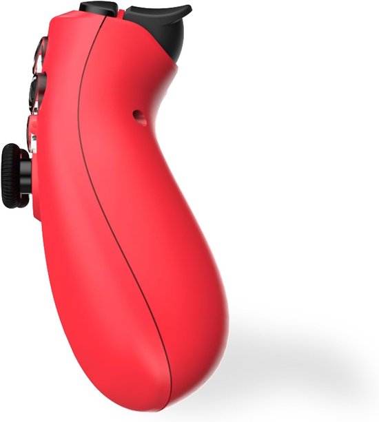 Draadloze Controller - Gamepad Accessoire - Console Gaming - Hall Effect Joysticks - 17 x 18 x 8 cm - Rood — afbeelding 3