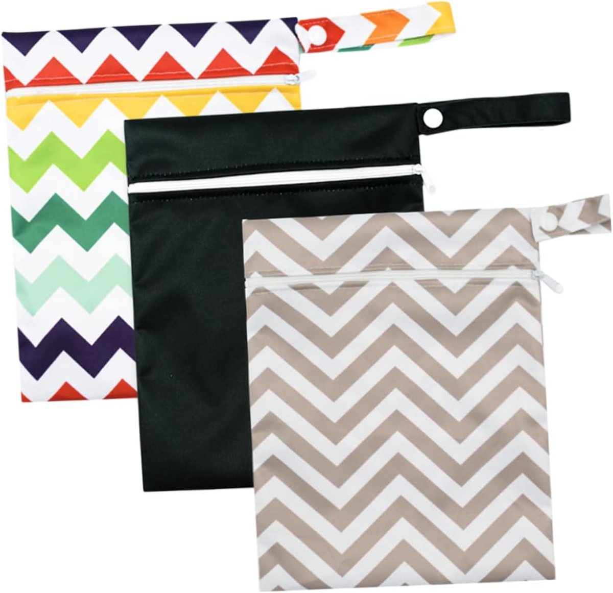 Draagbare Luiertas Set - Compacte Organiser - Babybenodigdheden Vervoeren - Waterbestendig PVC Materiaal - 25 x 20 cm