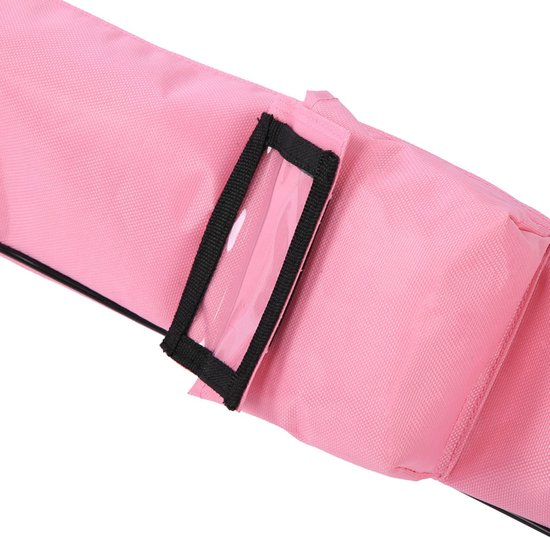 Allecto - Golf Club Bag - Waterdicht - Opvouwbaar - Roze - Kids - Buitentraining - Nylon - Geschikt voor Golfclubs - Zachte tas van Allecto — afbeelding 3