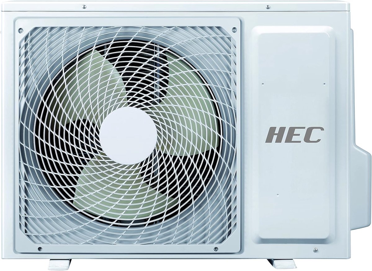 Airco Buitenunit - Externe Unit - Klimaatregeling - Stille Werking 21dB - 78x24.5x54cm - Wit