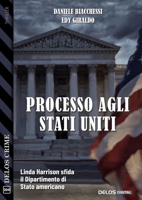 Delos Crime 204 - Processo agli Stati Uniti - cover