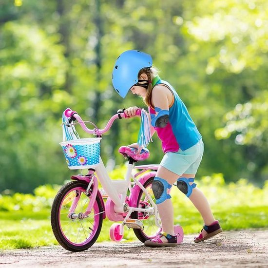 Kinderfietshelm - sportieve beschermingsuitrusting - verstelbaar en ademend - 7-in-1 — afbeelding 2