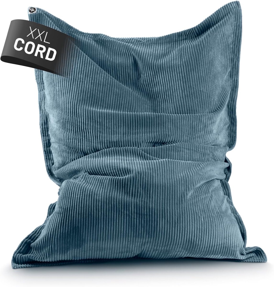 Zitzak XXL - Zit zak - Ontspannen zitten - Zachte corduroy stof - 140 x 180 cm - Blauw