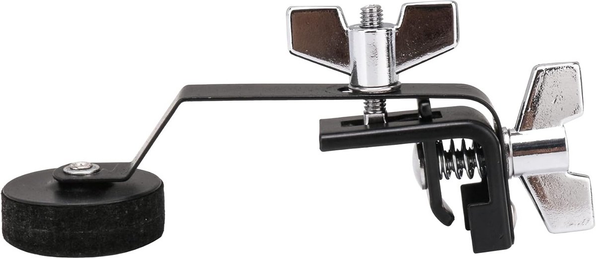 Drum Demper - Mute Silencer - Muziek Maken - Clip-on Ontwerp - 138 x 65 mm - Zwart