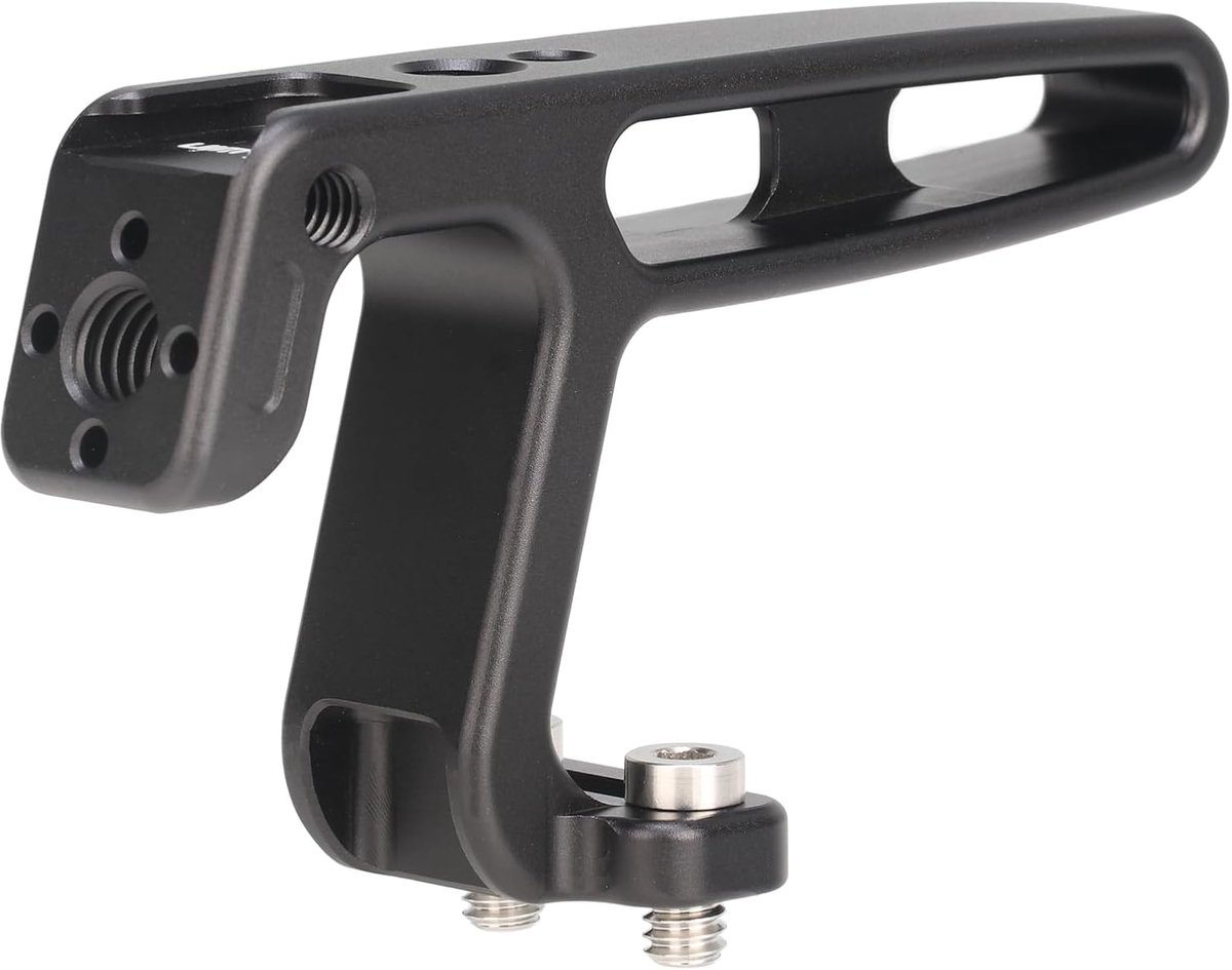 Camera Handgreep - Top Handvat - Handheld Opnames - Snelmontage NATO - 12.5 cm Lengte - Zwart