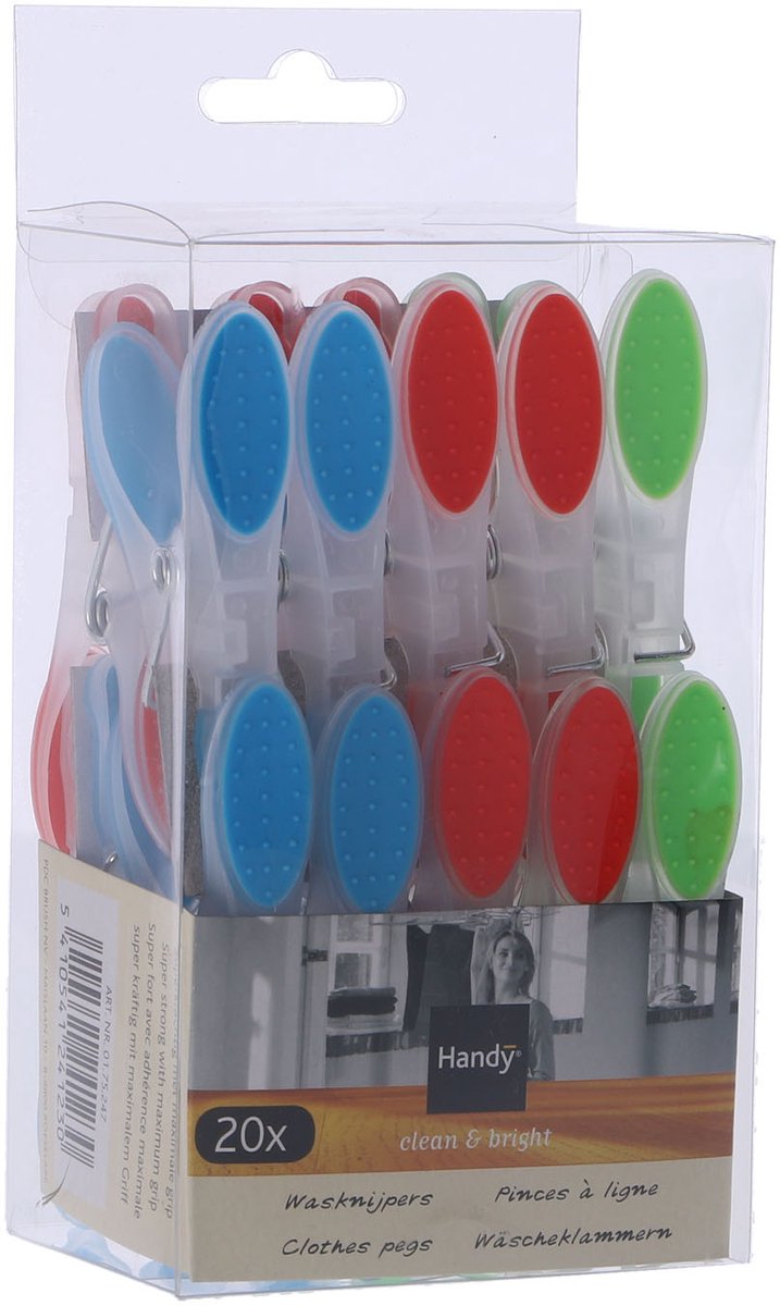 Handige kunststof wasknijpers (20 stuks)