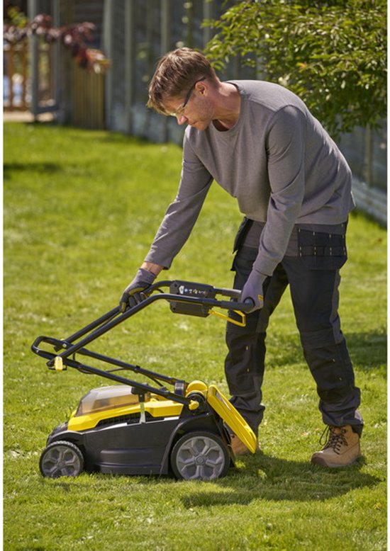grasmaaier STANLEY 34cm 18V Push Mower 4Ah Kit — afbeelding 4