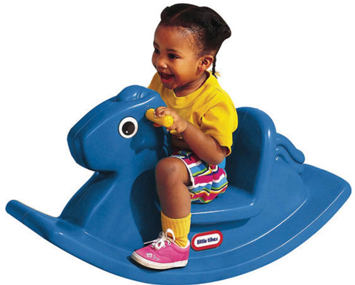 Little Tikes Hobbelpaard - Blauw — afbeelding 14