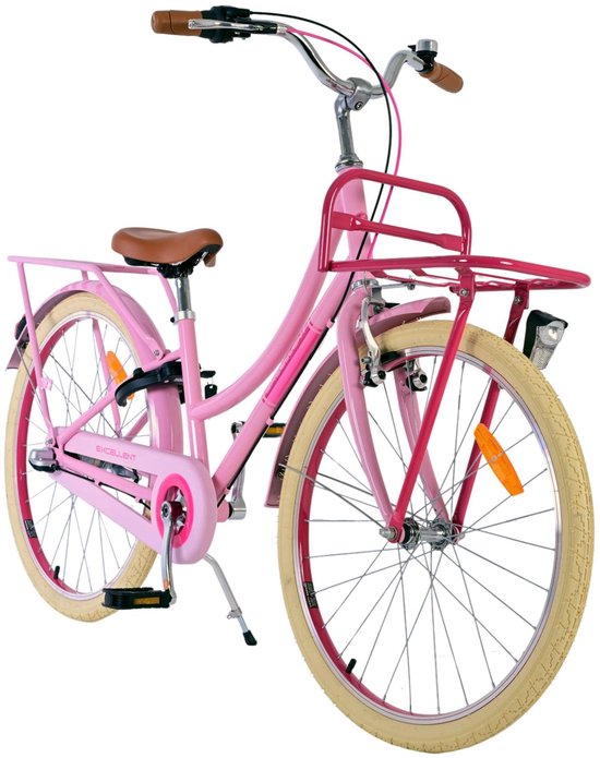 Volare Excellent Kinderfiets - Meisjes - 24 inch - Roze - 3 Versnellingen van Volare — afbeelding 3