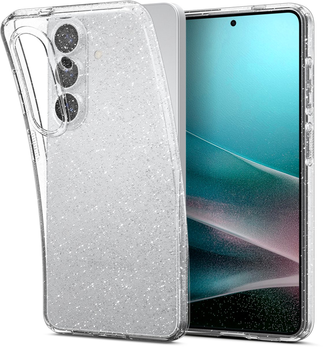 Spigen Liquid Crystal Glitter, Kristalkwarts - Samsung Galaxy S26+