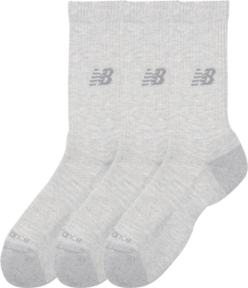New Balance Active Crew Socks 3 Pack Unisex Sportsokken - ATLETIC GREY — cadeau in Cadeau-ideeën - foto 2