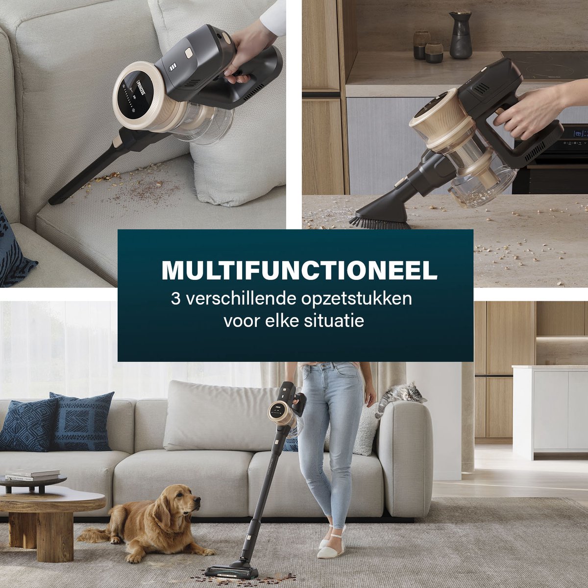 Princess Ultimate Storm Draadloze Steelstofzuiger 339395 - afbeelding 3