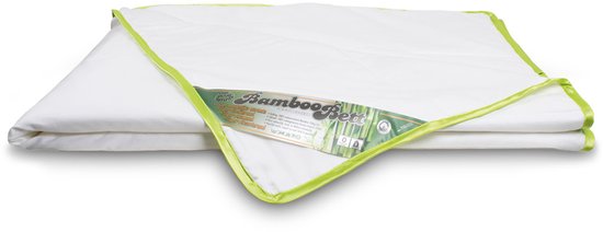 Bamboo Bett - 100% Bamboe zomerdekbed - Heerlijk Koel & Fris bamboe dekbed - Licht, soepel, absorberend, ventilerend zomer dekbed - 140x200 cm - Eenpersoons