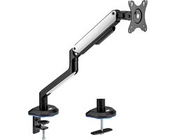 Monitor Tafelstandaard - Bureauhouder - Gaming Setup - Met RGB Verlichting - 17-32 Inch - Zwart Wit