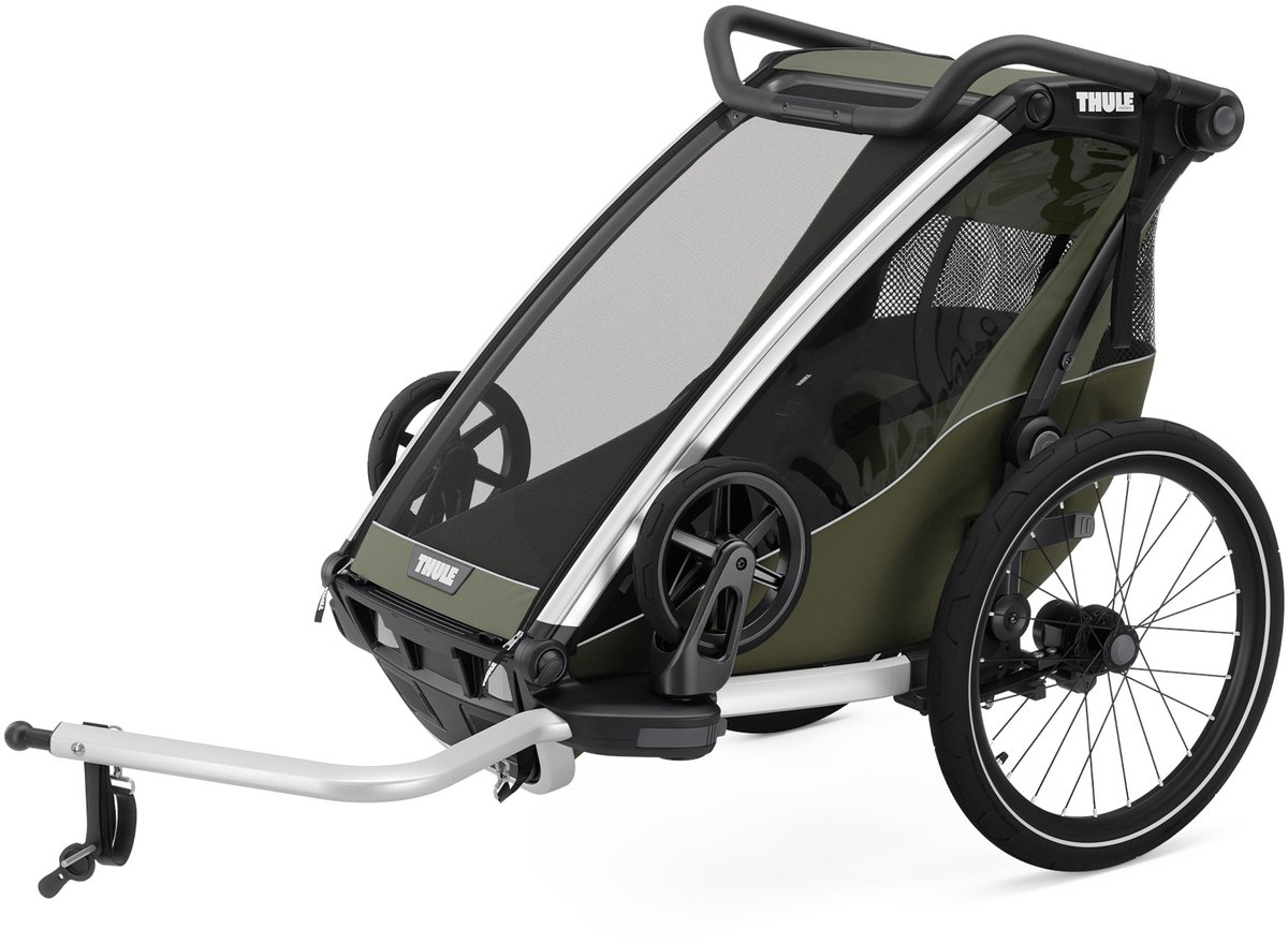 THULE bicycle trailer chariot lite single vntgr afbeelding