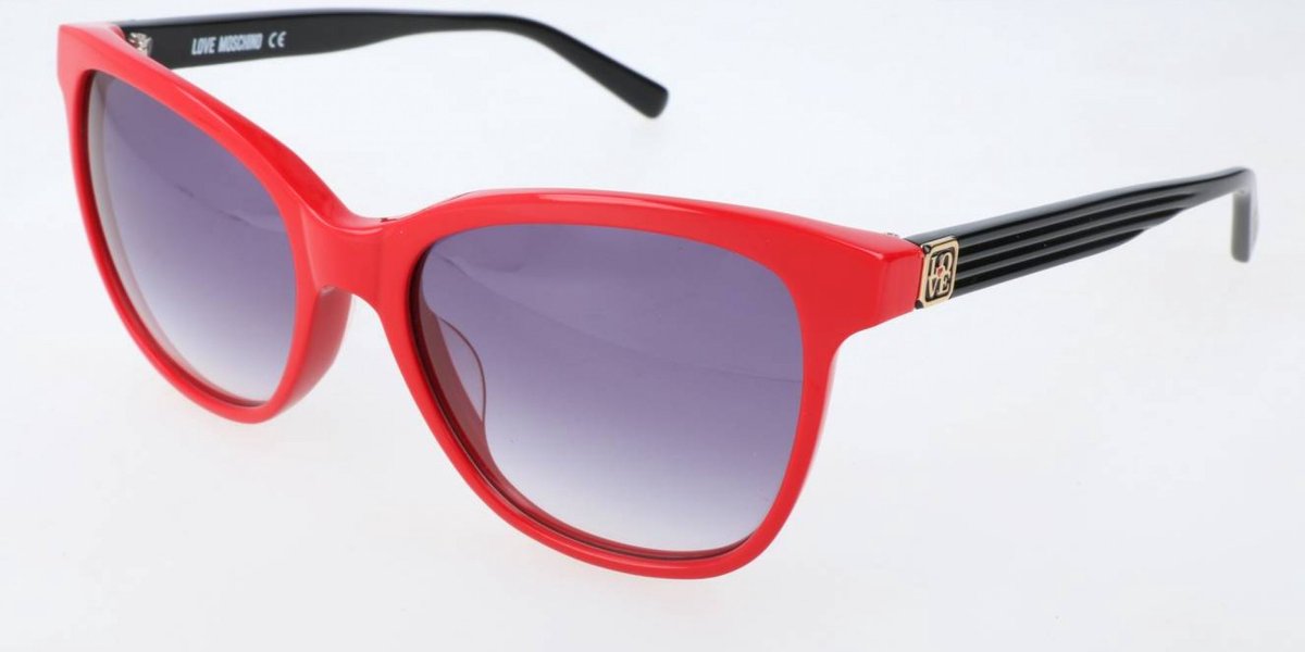 Love Moschino ML586 Red/black 57/18/140 WOMAN Zonnebrillen