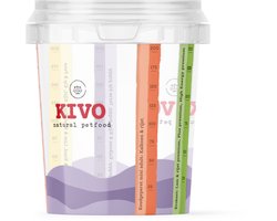 Kivo Petfood Maatbeker + Proefzakje brokjes Verse Lam Graanvrij - Voor afmeten brokjes
