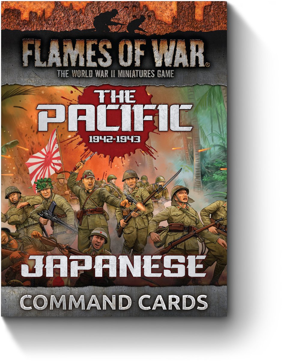 The Pacific: Japanese Unit Cards - (Limited Edition)