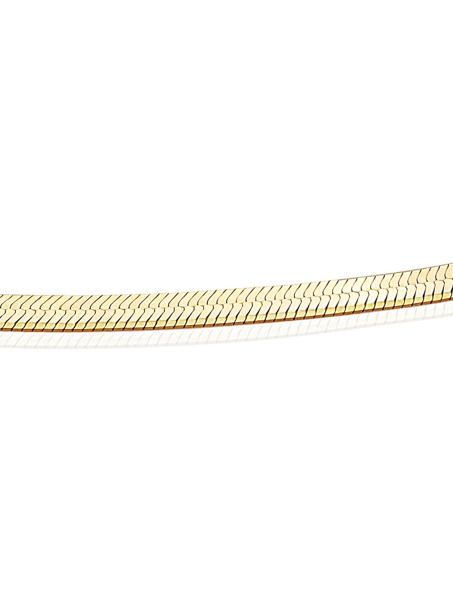 Sparkling Jewels Herringbone Chain Ketting SN-HBG-045