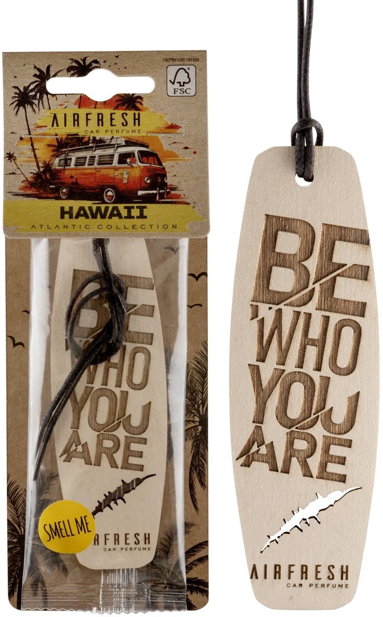 Airfresh - Auto Parfum - Auto Luchtverfrisser - Auto Geurverfrisser - Parfum Voor Jou - autoaccessoires - Hawaii