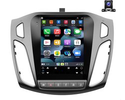 ESSGOO Android 15 Autoradio geschikt voor Ford Focus MK3 2012-2018 - 9,7 Inch touchscreen Radio - Draadloos Apple CarPlay & Android Auto - 4GB + 64GB - Navigatiesysteem - Bluetooth & Wifi - Achteruitrijcamera