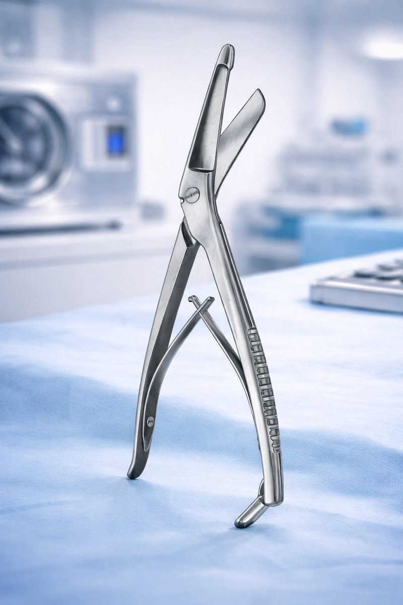Belux Surgical Gipsknipschaar 20 cm – Plaster Shear met Kartelblad en Vergrendeling – Medisch RVS Instrument voor Gips en Verband